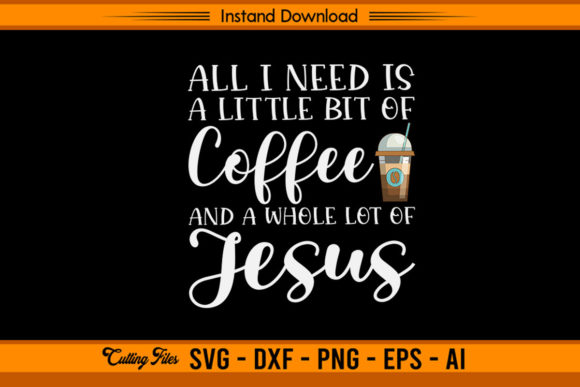A Little Bit of Coffee Graphics for Crafts