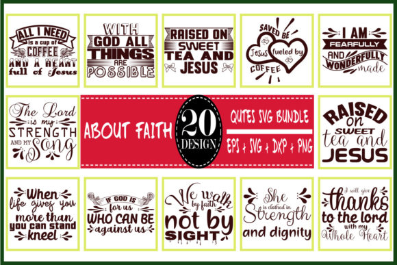 About Faith Quotes Designs Bundle: A Designer's Review