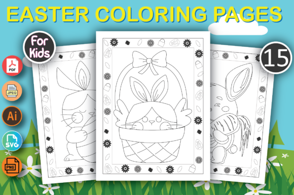 Easter Coloring Pages for Kids