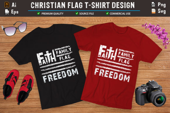 Faith Family Flag