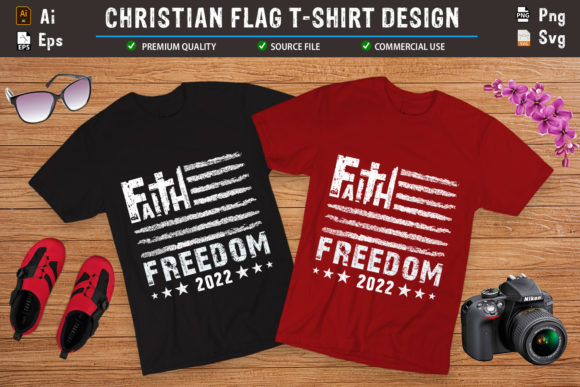 Faith Freedom 2022 Graphics and Print Templates