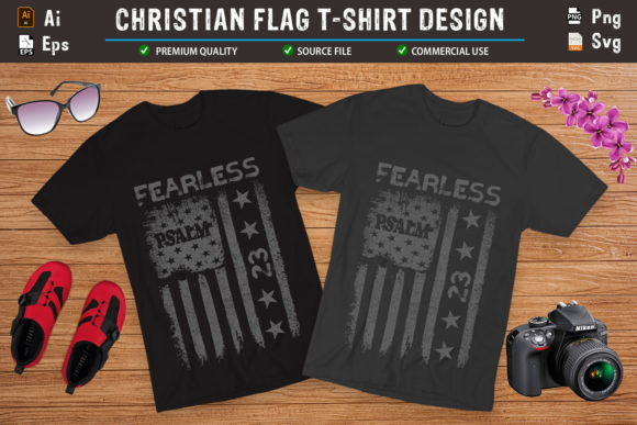 Fearless Psalm 23: Graphics and Print Templates Review