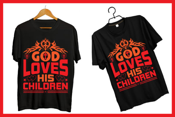 God Loves His Children: Graphics and Print Templates