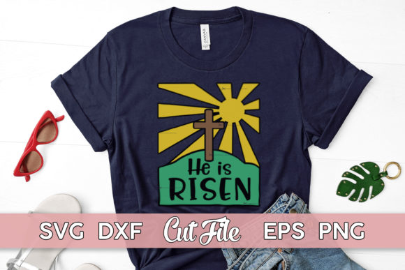 He is Risen SVG: Easter Graphics & Illustrations Review