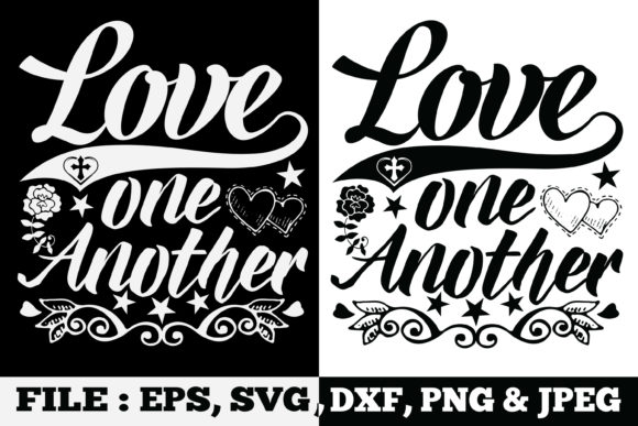 Love One Another Bible Quote SVG Design Review