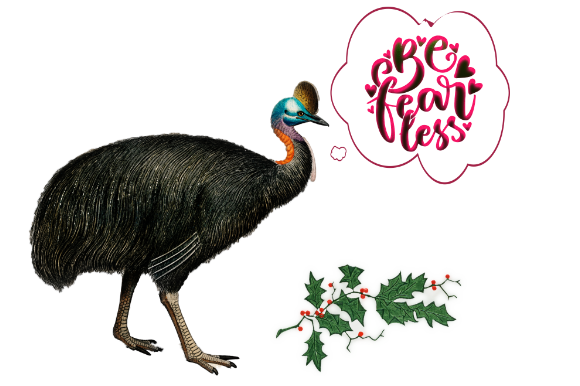 Talking Animal Emu Bird SVG PNG Graphics for Print